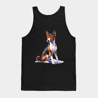 Basenji Watercolor - Beautiful Dog Tank Top